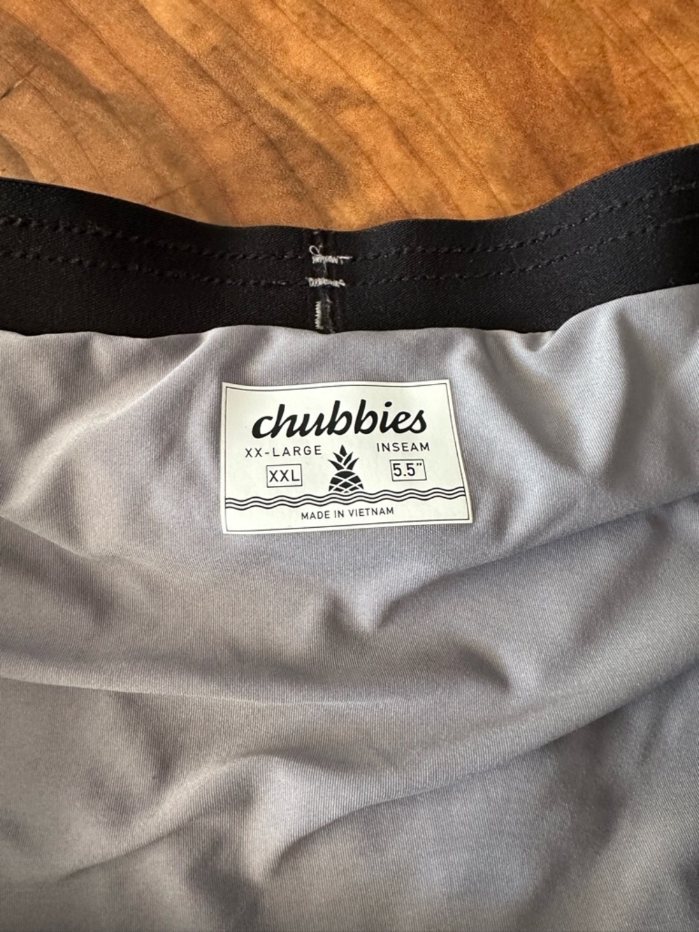 Chubbies Gray Swim Trunks